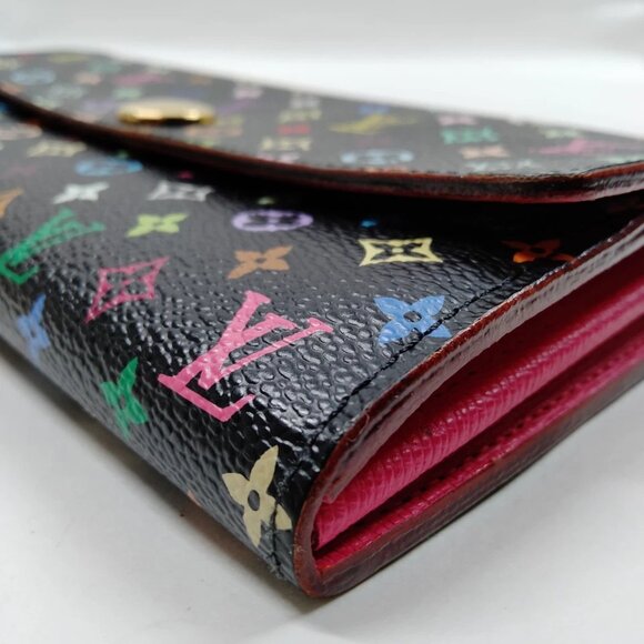 Louis Vuitton LV Long Wallet Black Monogram MultiColor 597-070925 - Picture 4 of 9